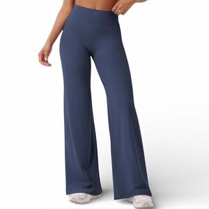 YEOREO Workout Leggings No Front Seam Straight Leggings,High Waist Buttery, New